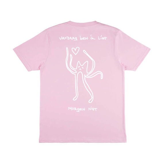VANDAAG BEN IK LIEF - PINK - BACK